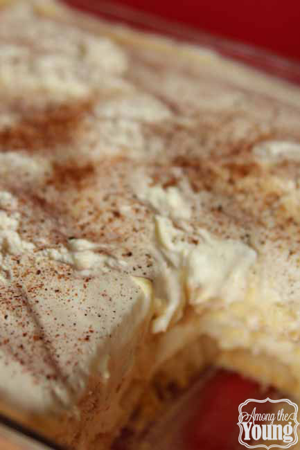 Eggnog Tiramisu