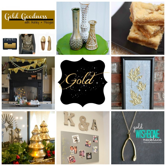 gold collage