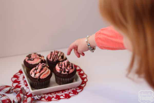 Peppermint Truffle Cupcakes