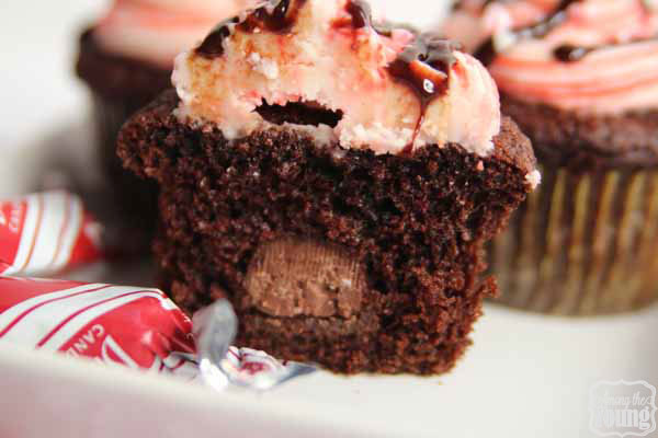 Peppermint Truffle Cupcakes