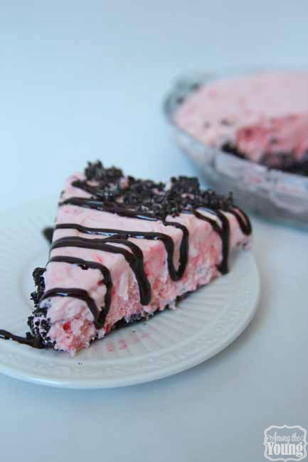 Frozen Peppermint Pie | Among the Young