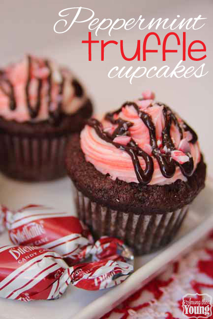 Peppermint Truffle Cupcakes