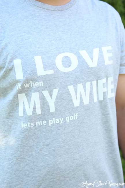 I Love my wife shirt | Among the Young