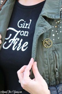 Girl on Fire tee shirt with Cricut Explore