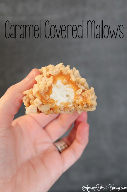 caramel covered mallow