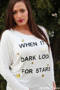 When It's Dark, Look for Stars