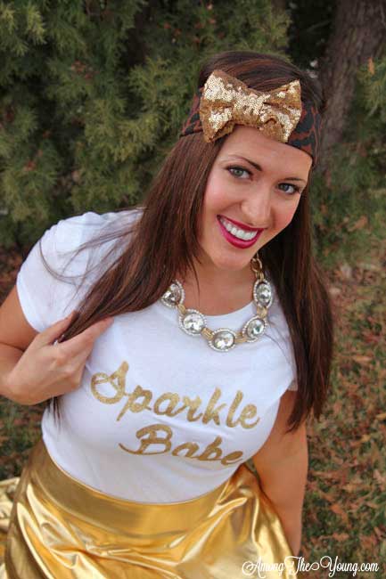 Sparkle Babe Iron On 