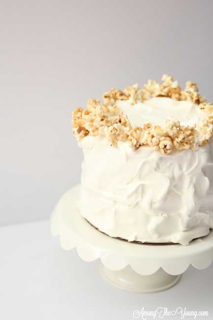 Caramel Corn Cake