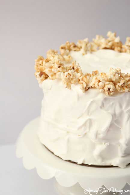 Caramel Corn Cake