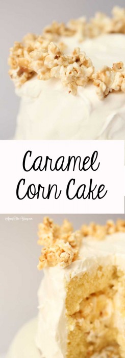 Caramel Corn Cake