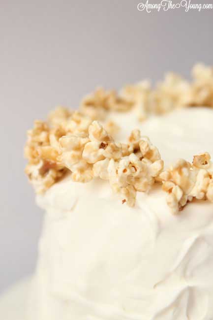 Caramel Corn Cake