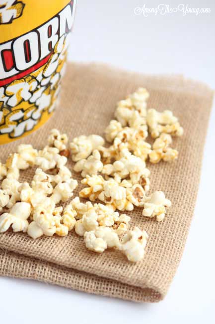 Jalapeno Cheese Popcorn Recipe featured by top US food blog, Among the Young