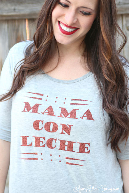 Mama con Leche DIY shirt