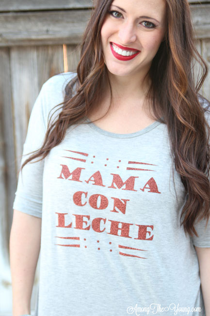 Mama con Leche DIY shirt