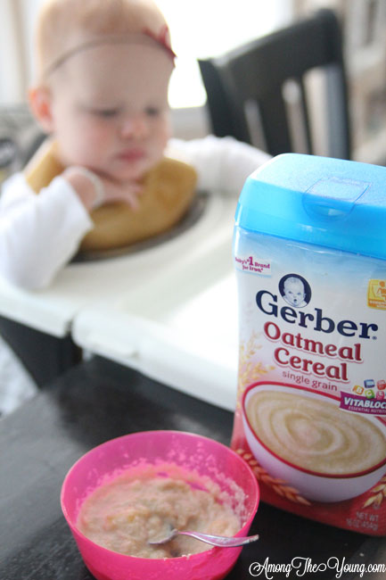 4 Tips for a Smooth morning with Gerber cereal | Among the Young