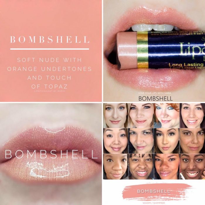 Lipsense Colors featured by top US lifestyle blog and Lipsense distributor, Kaylynn of Among the Young: image of Bombshell