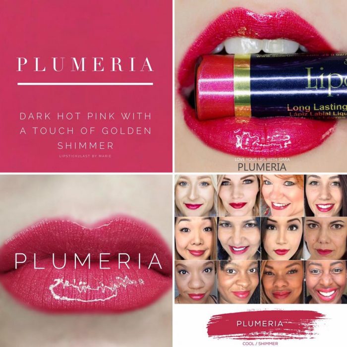 Lipsense Colors featured by top US lifestyle blog and Lipsense distributor, Kaylynn of Among the Young: image of Plumeria