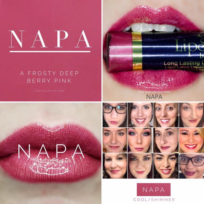 Lipsense Colors featured by top US lifestyle blog and Lipsense distributor, Kaylynn of Among the Young: image of Napa