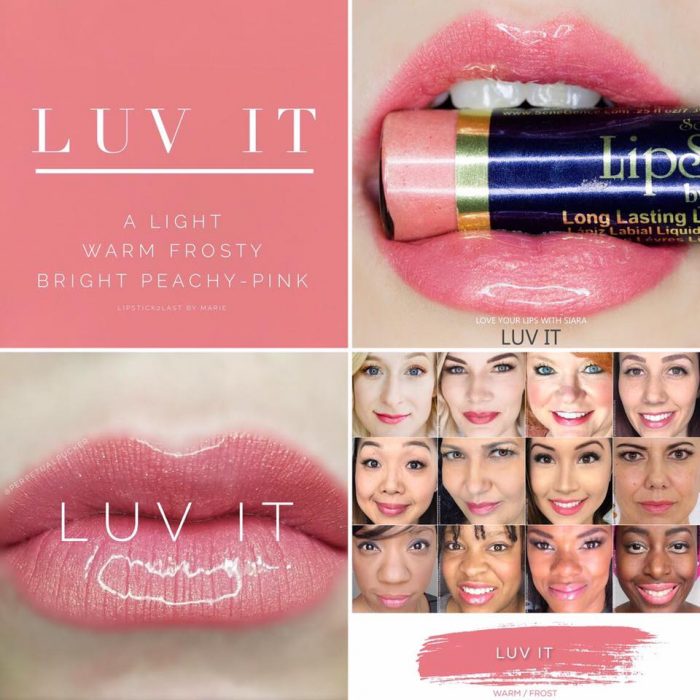 Lipsense Colors featured by top US lifestyle blog and Lipsense distributor, Kaylynn of Among the Young: image of Luv It