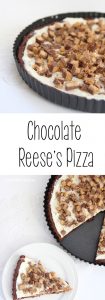chocolate reese's pizza