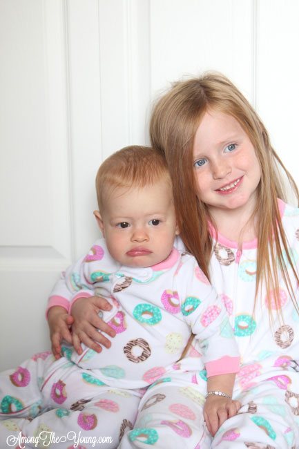 Carters best sale donut pajamas