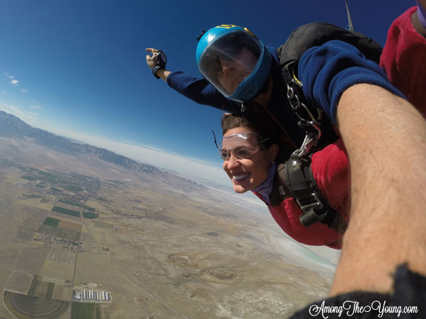 skydiving with Skydive Utah