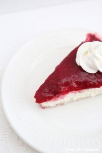 Kneaders Raspberry Cream Cheese Pie Recipe featured by top US food blog, Among the Young: raspberry pie