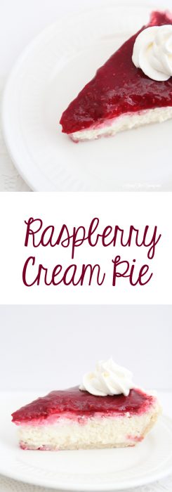 Kneaders Raspberry Cream Cheese Pie oppskrift utvalgt AV topp US food blog, Blant De Unge: Kneaders raspberry cream cheese pie