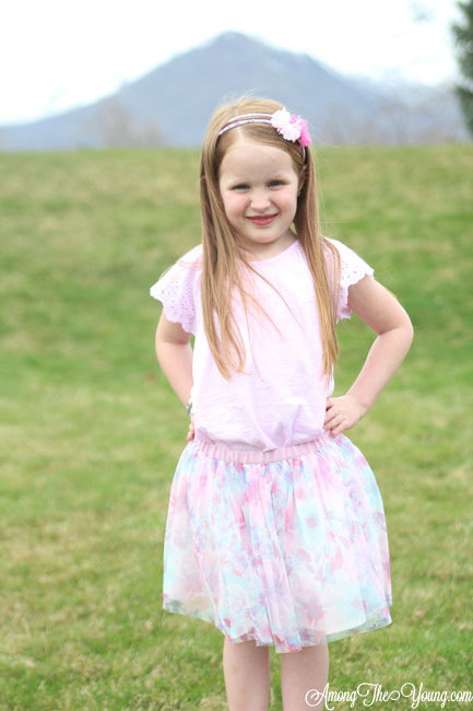 Oshkosh pink tulle skirt sale