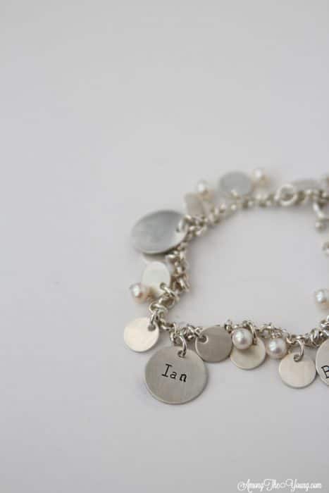 How to help a child grieve featured by top Utah lifestyle blog, Among the Young: image of Charmed Collections bracelet" | Sibling Loss: 7 Essential Tips to Help your Child Grieve by popular Utah lifestyle blog, Among the Young: image of a Charmed Collections bracelet. 