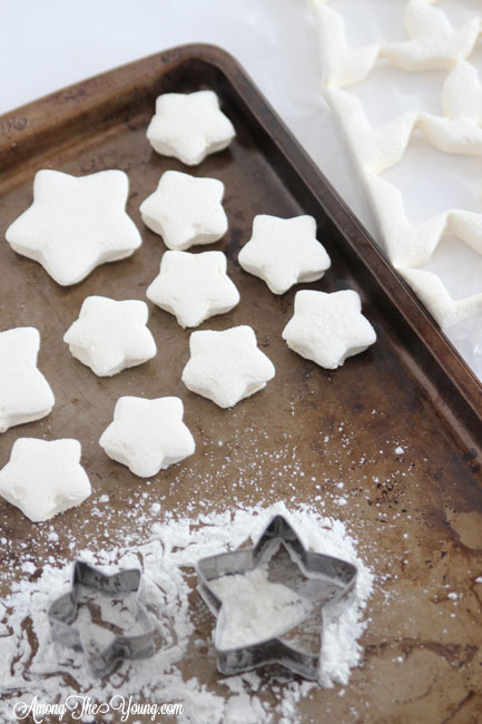 Chocolate Peppermint Mallow Stars