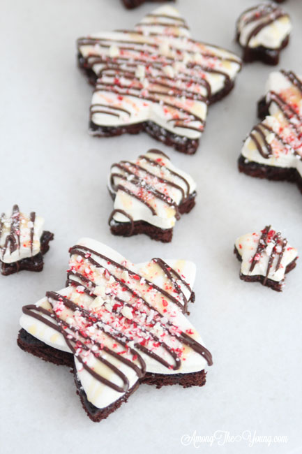 Chocolate Peppermint Mallow Stars