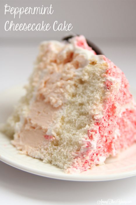 The Best Peppermint Cheesecake Cake