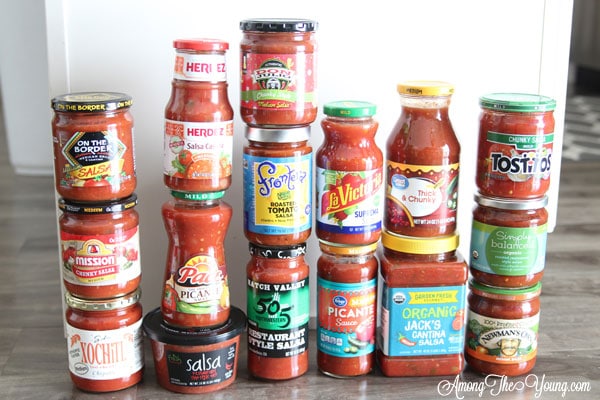 The Best Store bought salsa featured by top US lifestyle blog, Among the Young