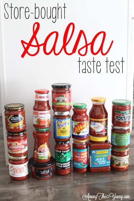 The Best Store bought salsa featured by top US lifestyle blog, Among the Young