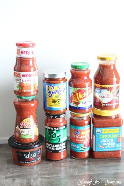 The Best Store bought salsa featured by top US lifestyle blog, Among the Young