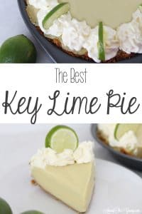 The Best Key Lime Pie featured by top Utah Foodie blog, Among the Young