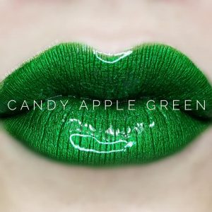 Lipsense Colors featured by top US lifestyle blog and Lipsense distributor, Kaylynn of Among the Young: image of Candy Apple Green