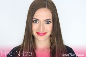 Lipsense Colors featured by top US lifestyle blog and Lipsense distributor, Kaylynn of Among the Young: image of Kaylynn wearing Fire N Ice