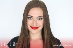 Lipsense Colors featured by top US lifestyle blog and Lipsense distributor, Kaylynn of Among the Young: image of Kaylynn wearing Fly Girl