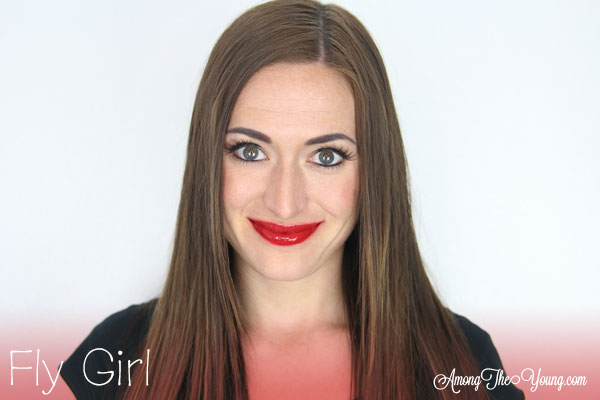 Lipsense Colors featured by top US lifestyle blog and Lipsense distributor, Kaylynn of Among the Young: image of Kaylynn wearing Fly Girl |Red Lipsense by popular Utah lifestyle blog, Among the Young: Pinterest image of Kaylynn Young wearing Lipsense Fly Girl