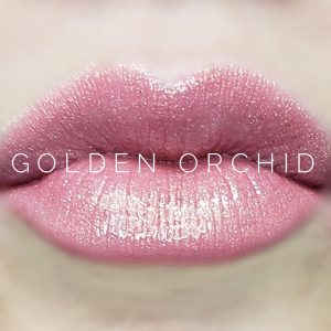Lipsense Colors featured by top US lifestyle blog and Lipsense distributor, Kaylynn of Among the Young: image of Golden Orchid