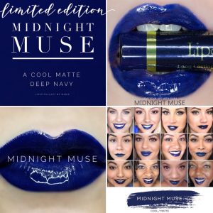 Lipsense Colors featured by top US lifestyle blog and Lipsense distributor, Kaylynn of Among the Young: image of Midnight Muse