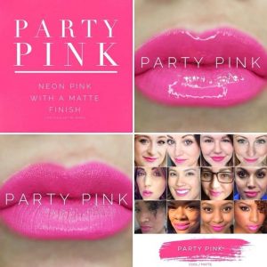 Lipsense Colors featured by top US lifestyle blog and Lipsense distributor, Kaylynn of Among the Young: image of Party Pink