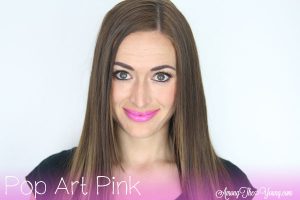 Lipsense Colors featured by top US lifestyle blog and Lipsense distributor, Kaylynn of Among the Young: image of Kaylynn wearing Pop Art Pink