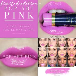 Lipsense Colors featured by top US lifestyle blog and Lipsense distributor, Kaylynn of Among the Young: image of Pop Art Pink