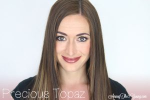 Lipsense Colors featured by top US lifestyle blog and Lipsense distributor, Kaylynn of Among the Young: image of Kaylynn wearing Precious Topaz