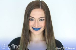 Lipsense Colors featured by top US lifestyle blog and Lipsense distributor, Kaylynn of Among the Young: image of Kaylynn wearing Skyline