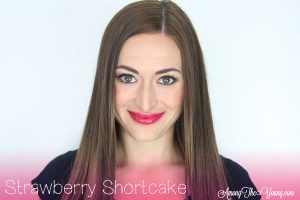 Lipsense Colors featured by top US lifestyle blog and Lipsense distributor, Kaylynn of Among the Young: image of Kaylynn wearing Strawberry Shortcake