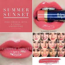 Lipsense Colors featured by top US lifestyle blog and Lipsense distributor, Kaylynn of Among the Young: image of Summer Sunset